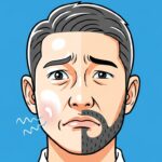 ヒゲつるつる気もち悪い