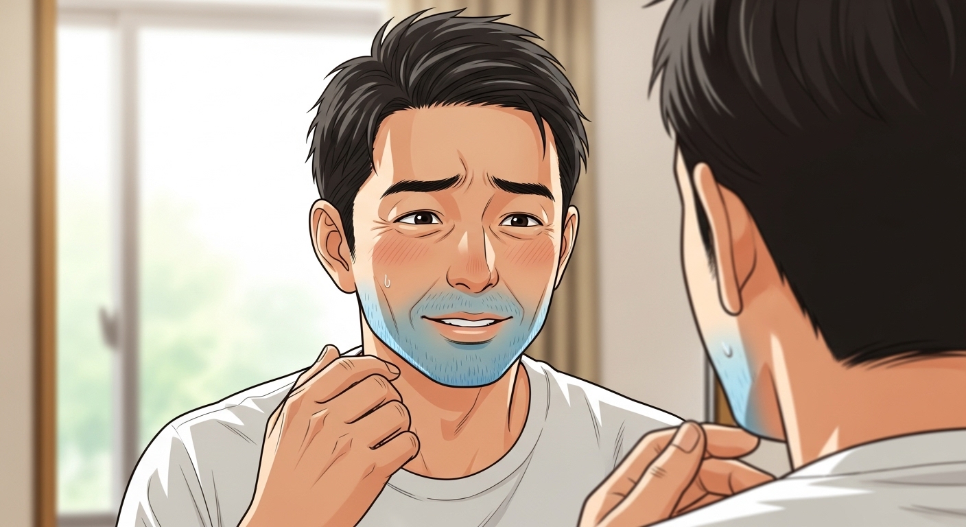 青髭はずかしい