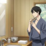 温泉下の毛剃る