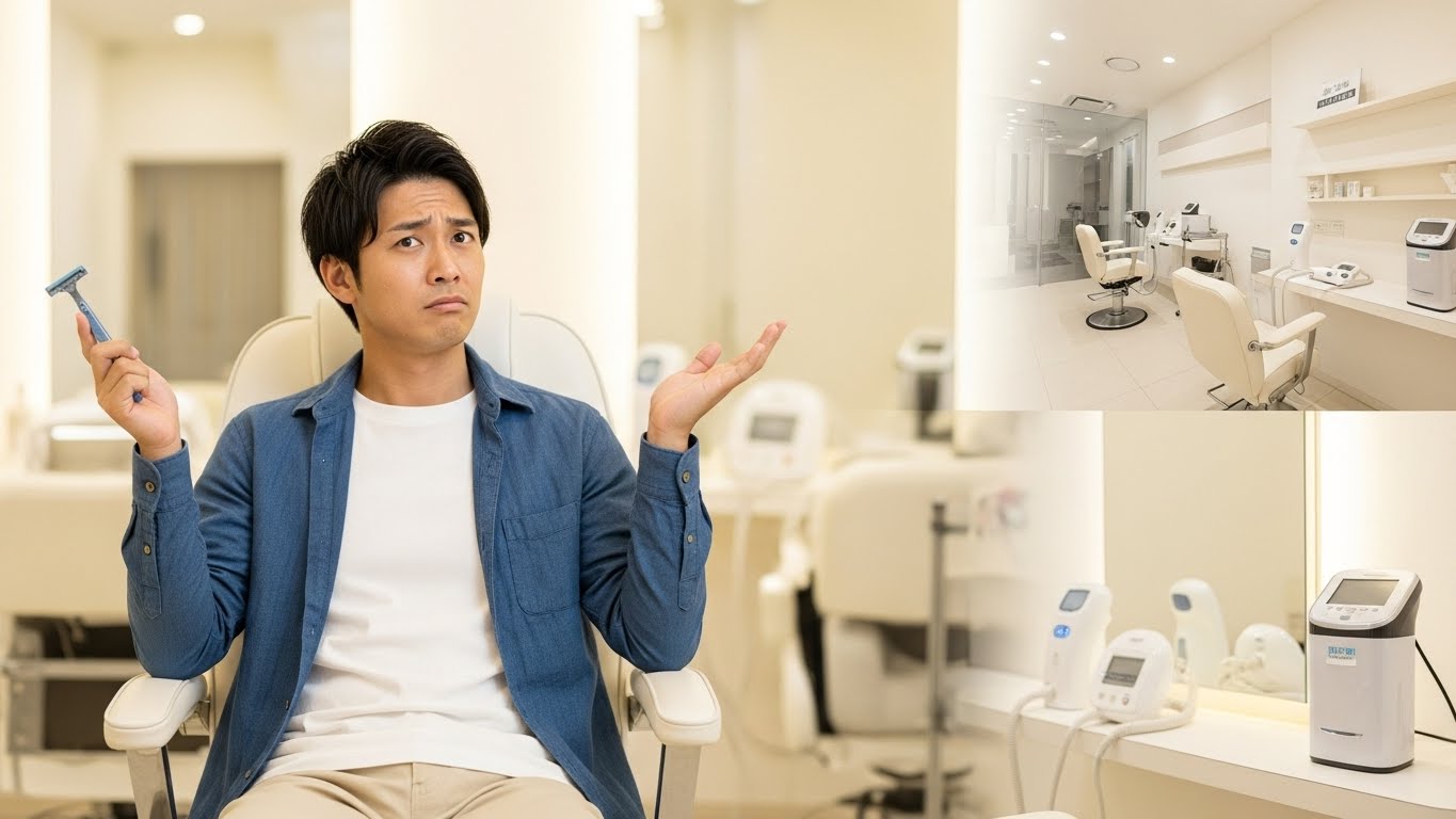 脱毛途中でやめる