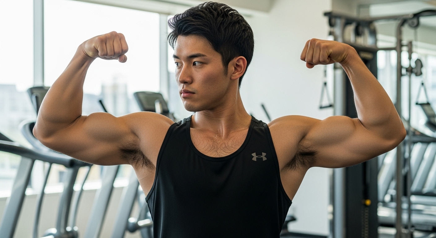 筋トレ体毛減る