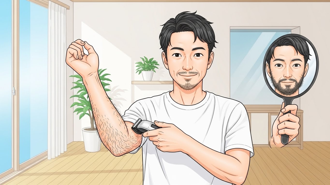 ムダ毛処理 男 長さ