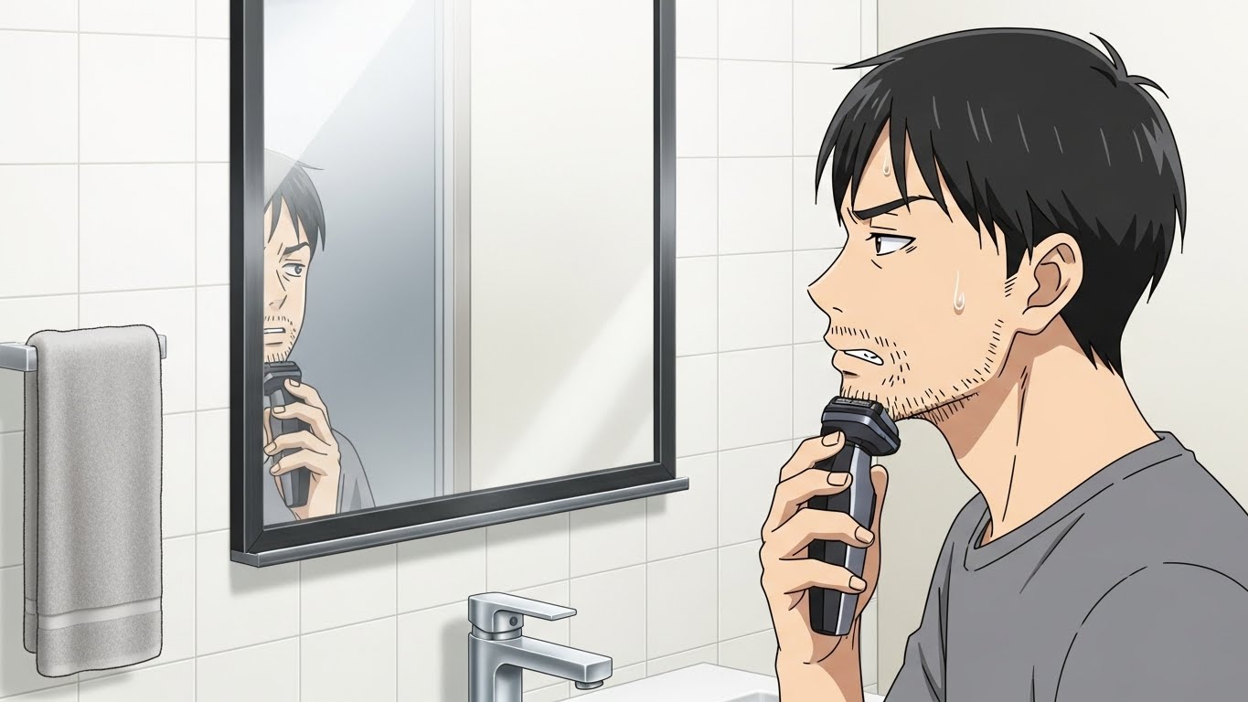 電気シェーバー 深剃り できない