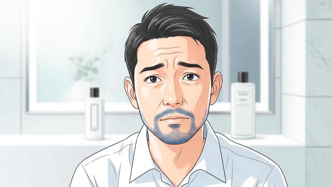 髭 濃い人 あるある