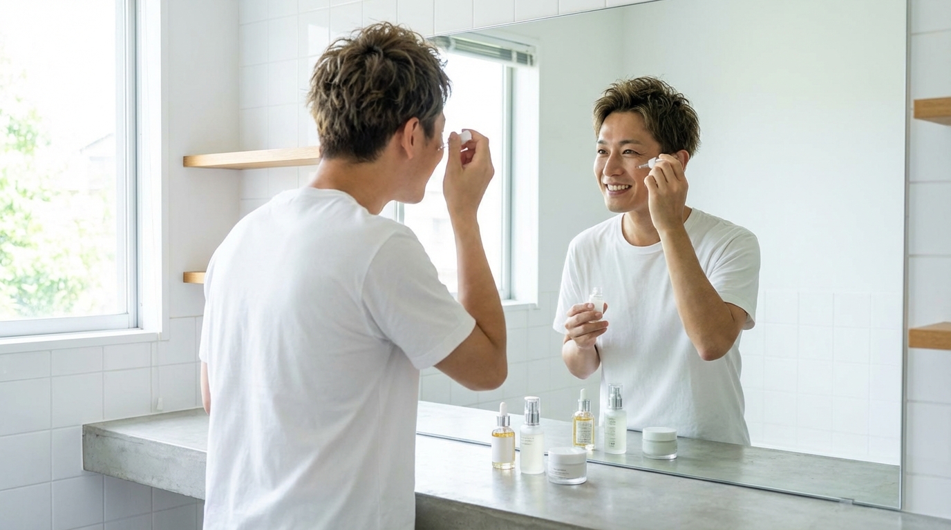 メンズ美容　流行